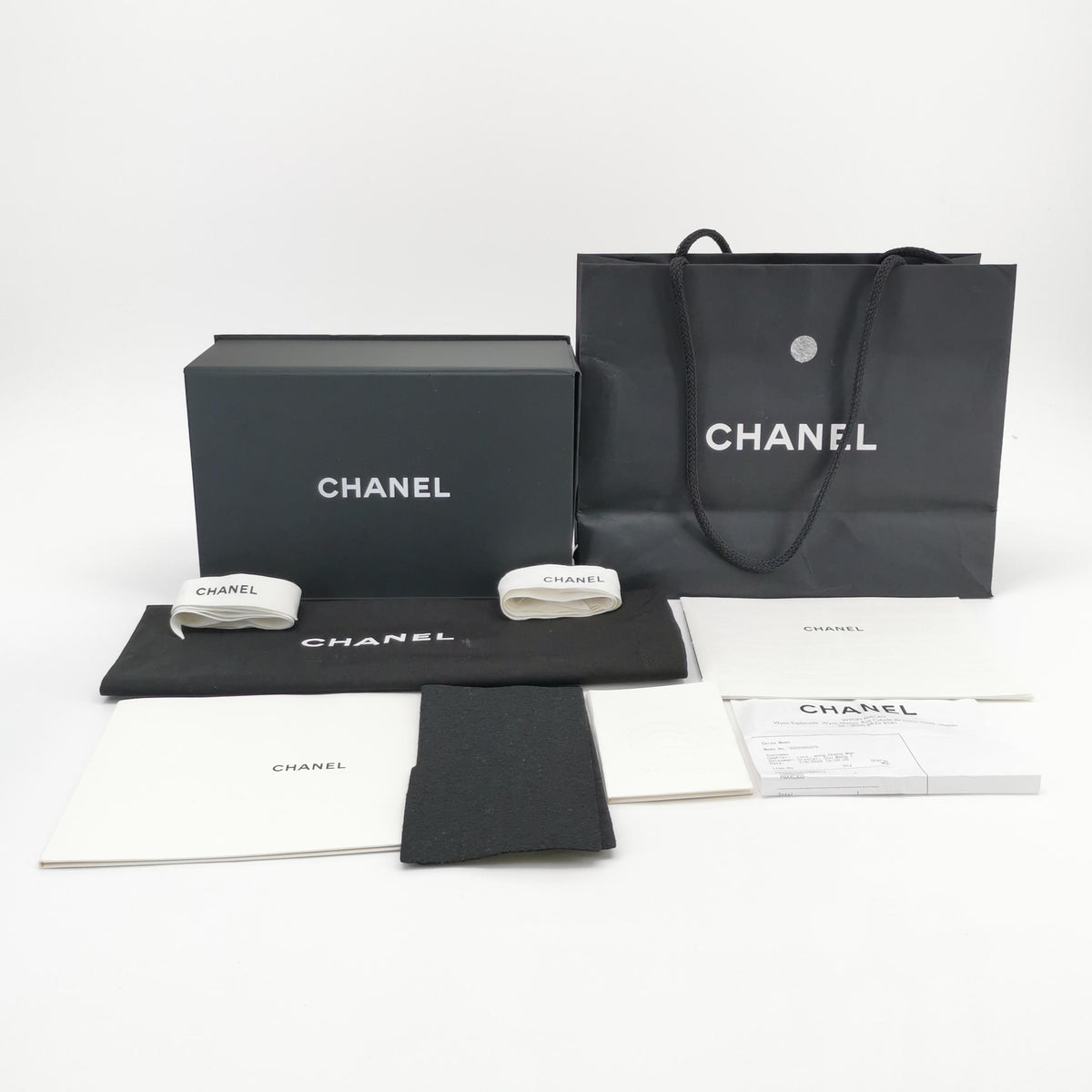 Chanel Mini Square Lambskin Dark Red