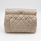 Chanel Quilted Roll 2.55 Reissue Clutch Light Gold Iridescent Calfskin