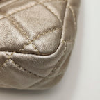 Chanel Quilted Roll 2.55 Reissue Clutch Light Gold Iridescent Calfskin