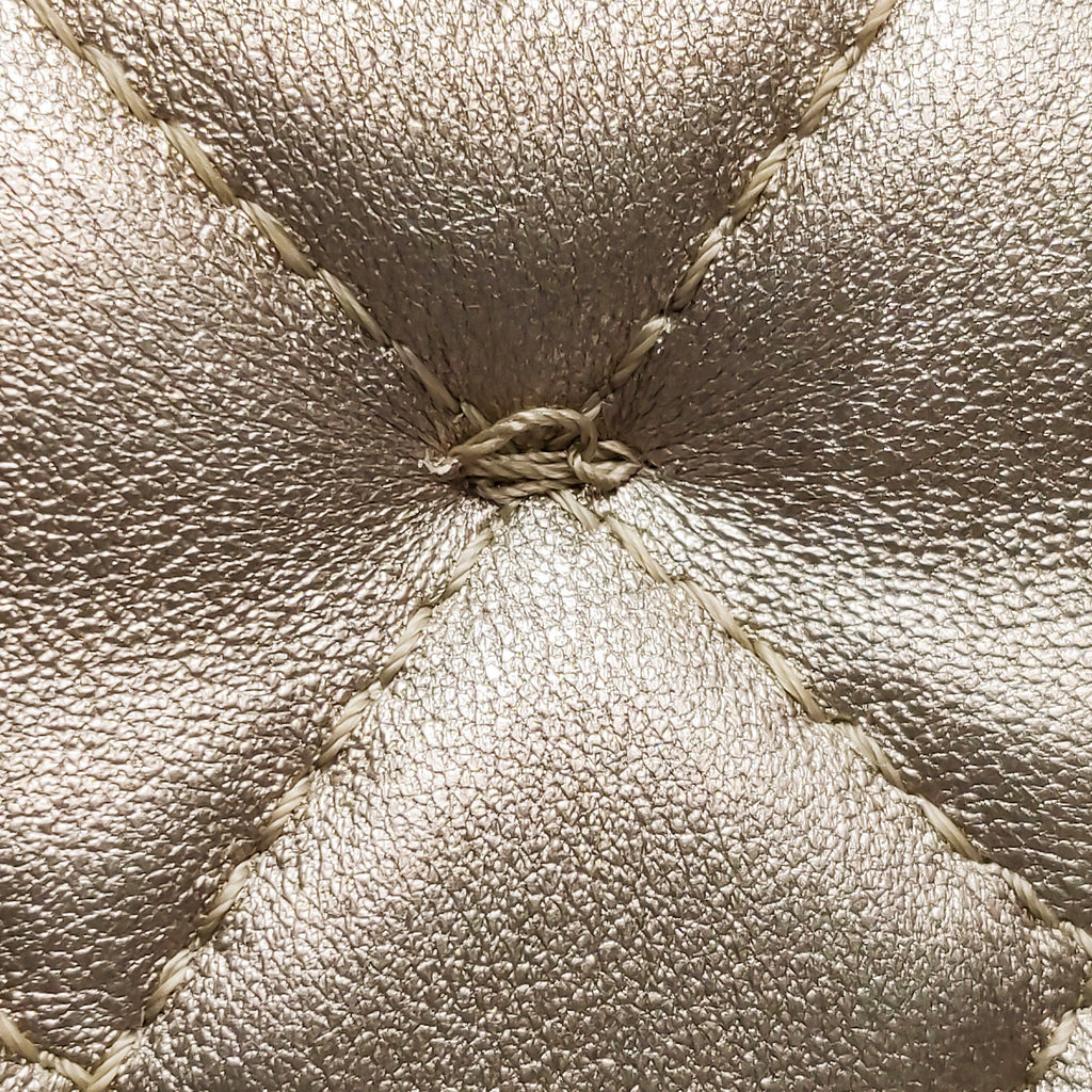 Chanel Quilted Roll 2.55 Reissue Clutch Light Gold Iridescent Calfskin