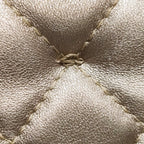 Chanel Quilted Roll 2.55 Reissue Clutch Light Gold Iridescent Calfskin
