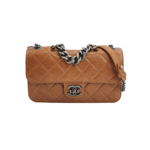 Chanel Perfect Edge Flap Dark Beige