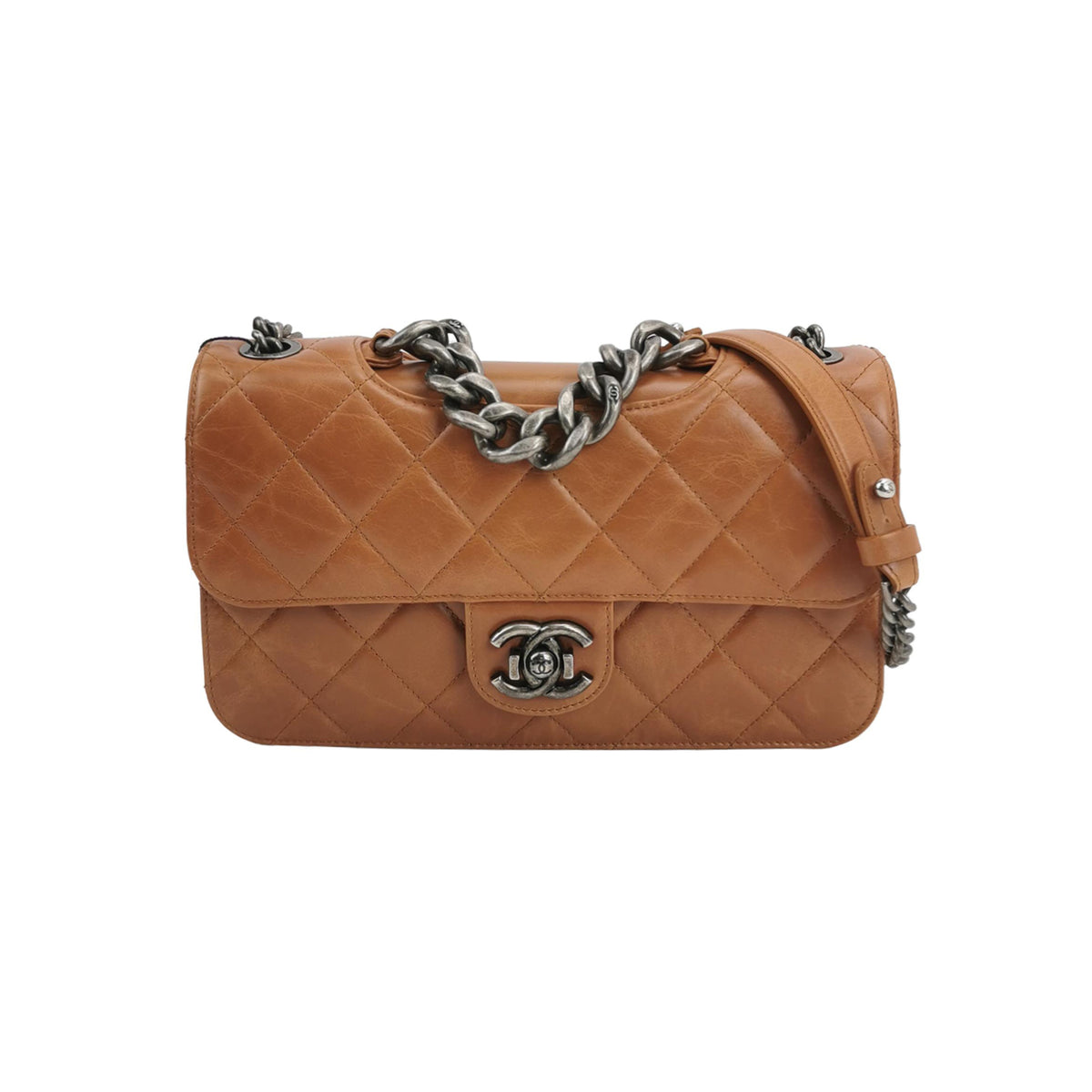 Chanel Perfect Edge Flap Dark Beige