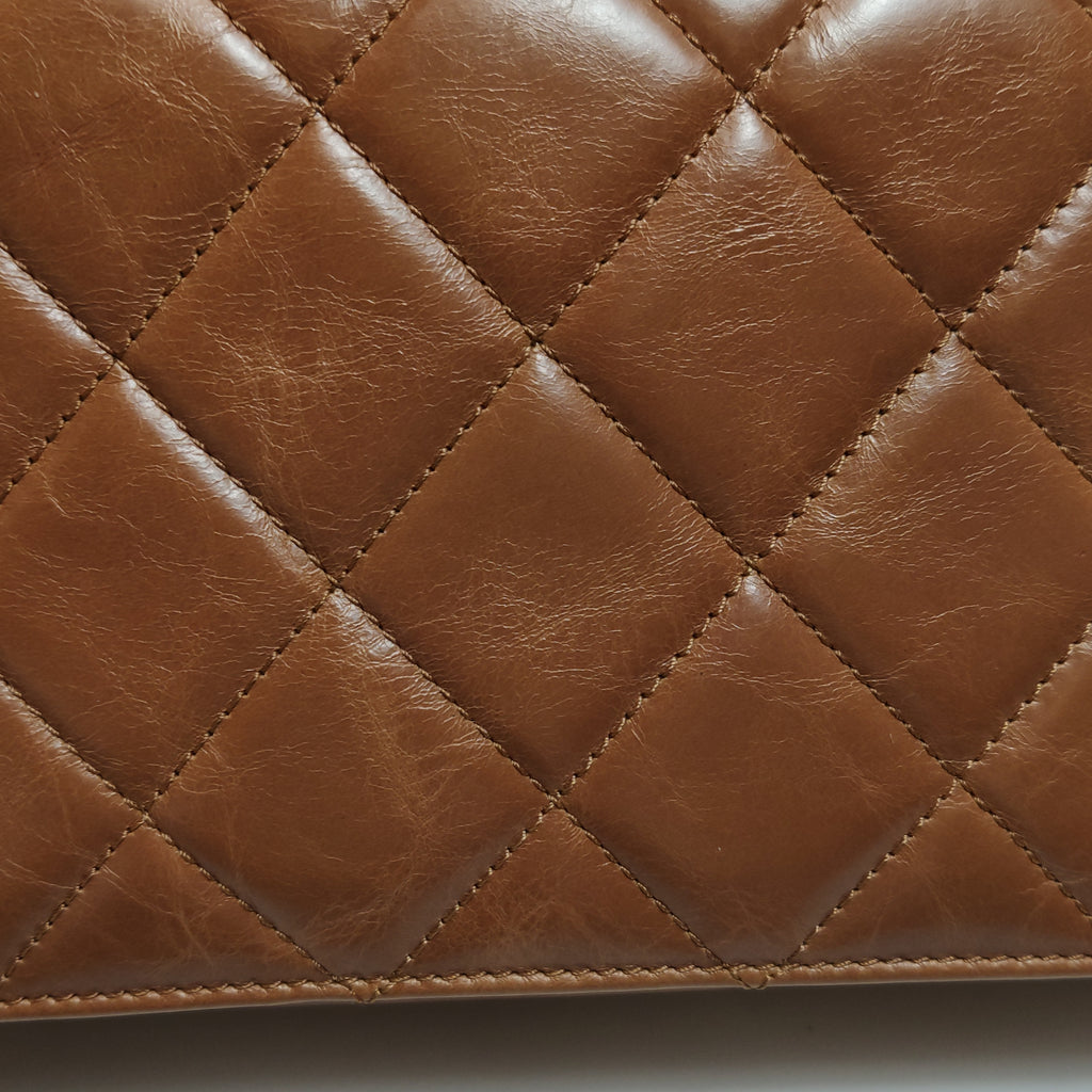 Chanel Perfect Edge Flap Dark Beige