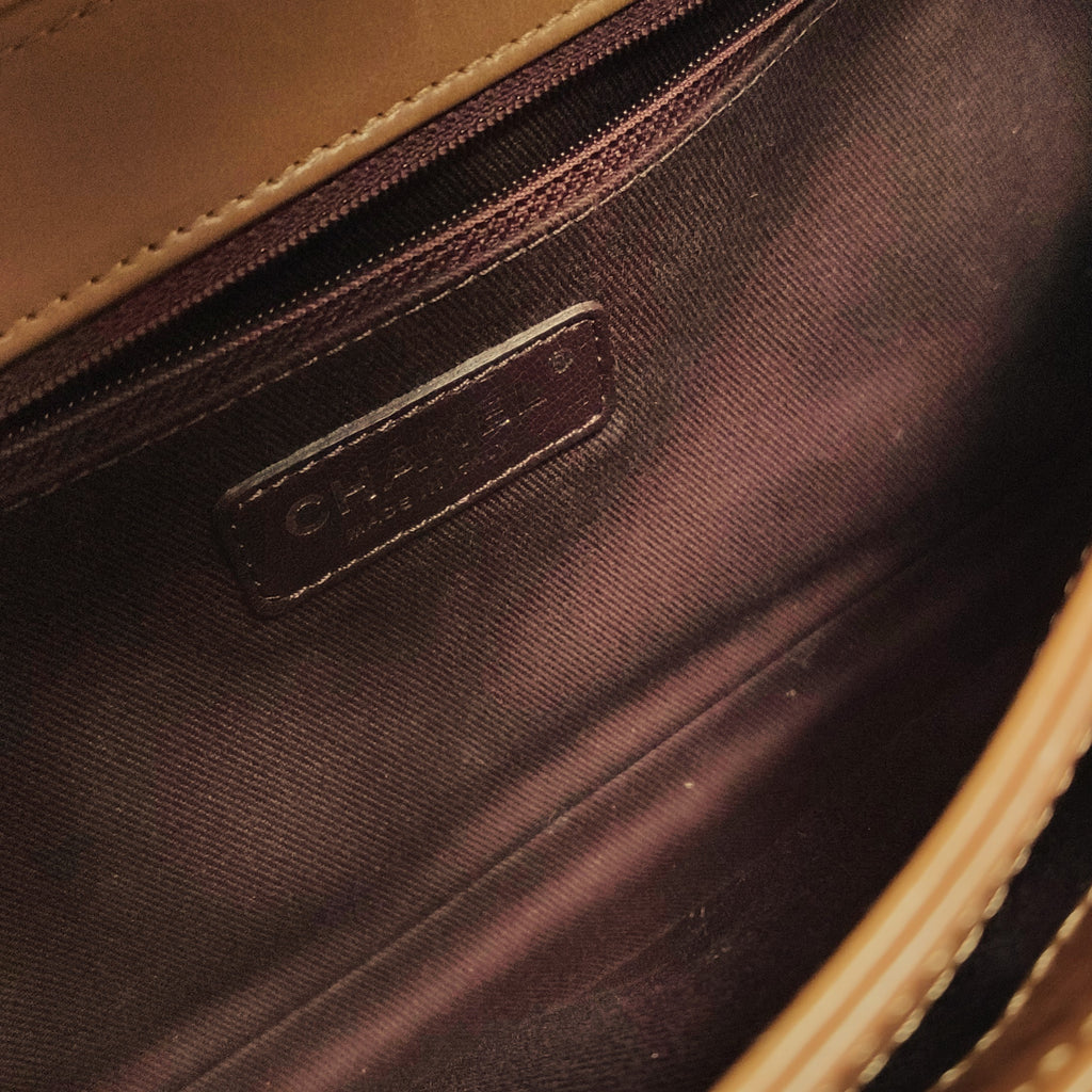Chanel Perfect Edge Flap Dark Beige