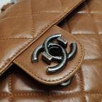 Chanel Perfect Edge Flap Dark Beige