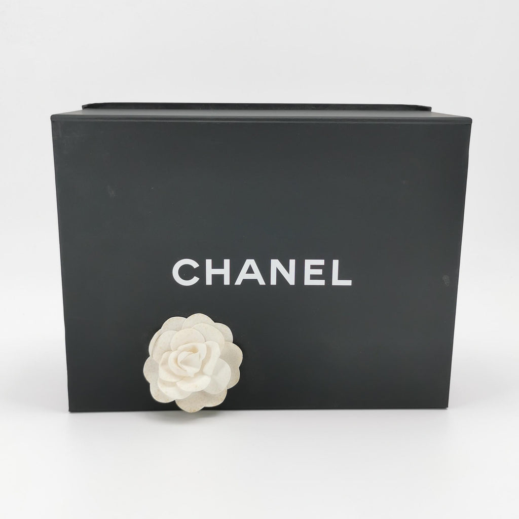 Chanel Small Lacquered Combination Chain Flap Black