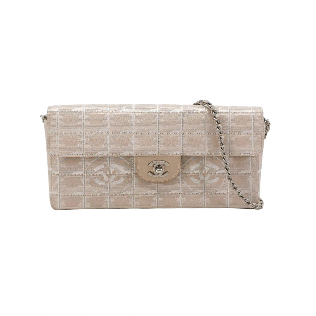 Chanel Travel Line East West Flap Beige