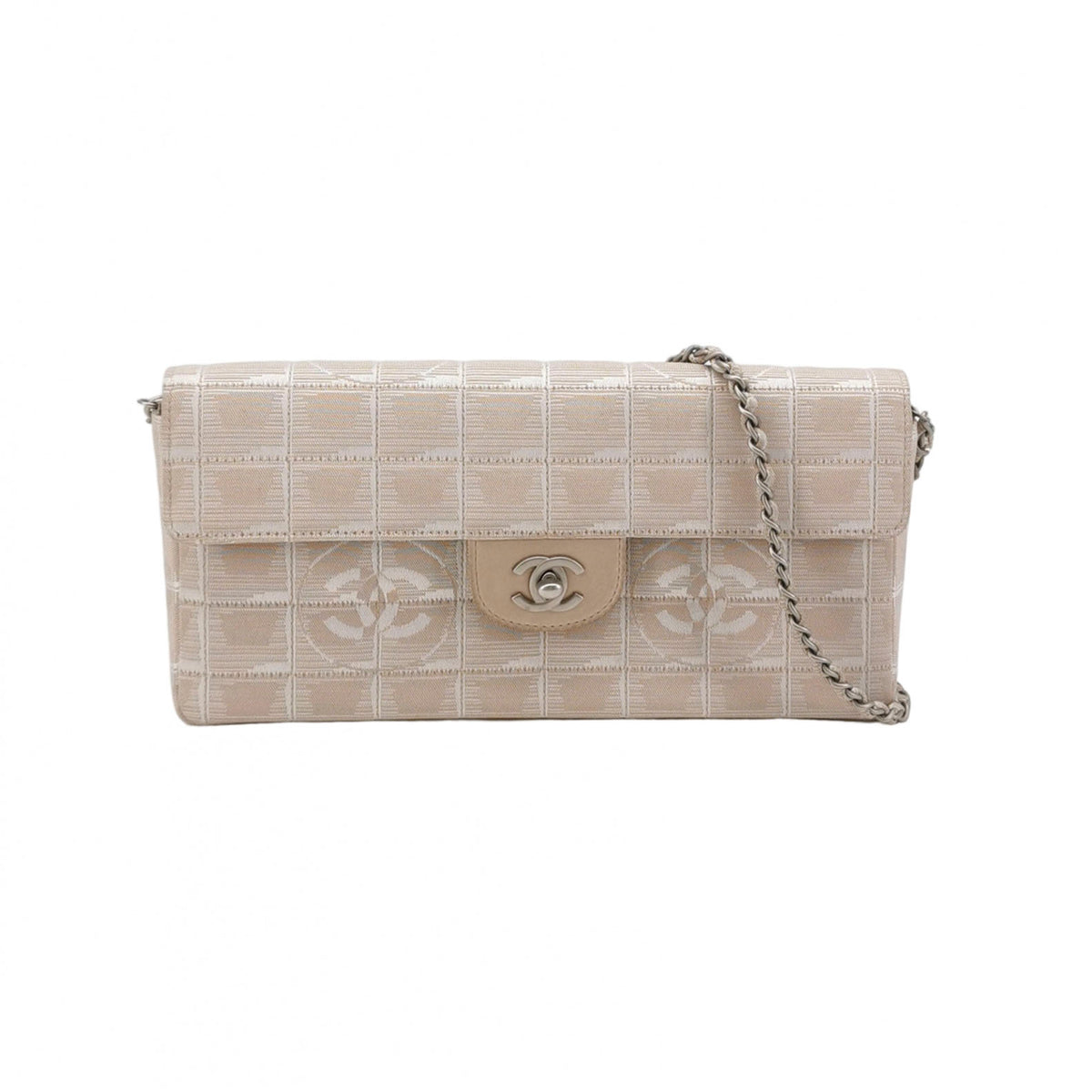 Chanel Travel Line East West Flap Beige
