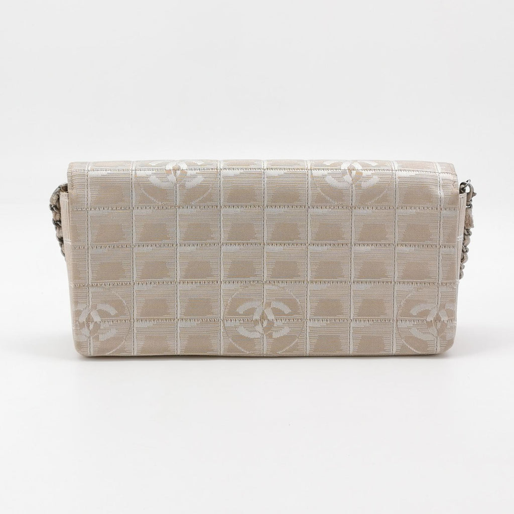 Chanel Travel Line East West Flap Beige