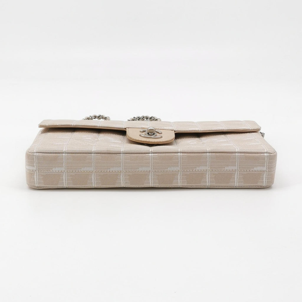 Chanel Travel Line East West Flap Beige