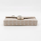 Chanel Travel Line East West Flap Beige