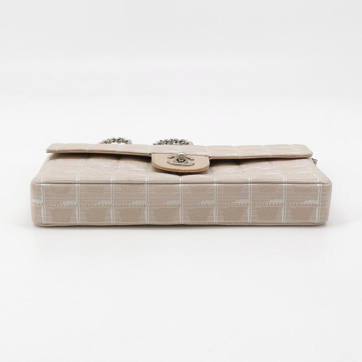 Chanel Travel Line East West Flap Beige