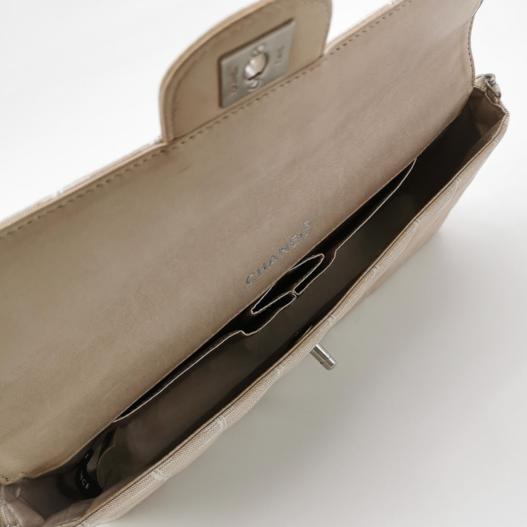 Chanel Travel Line East West Flap Beige