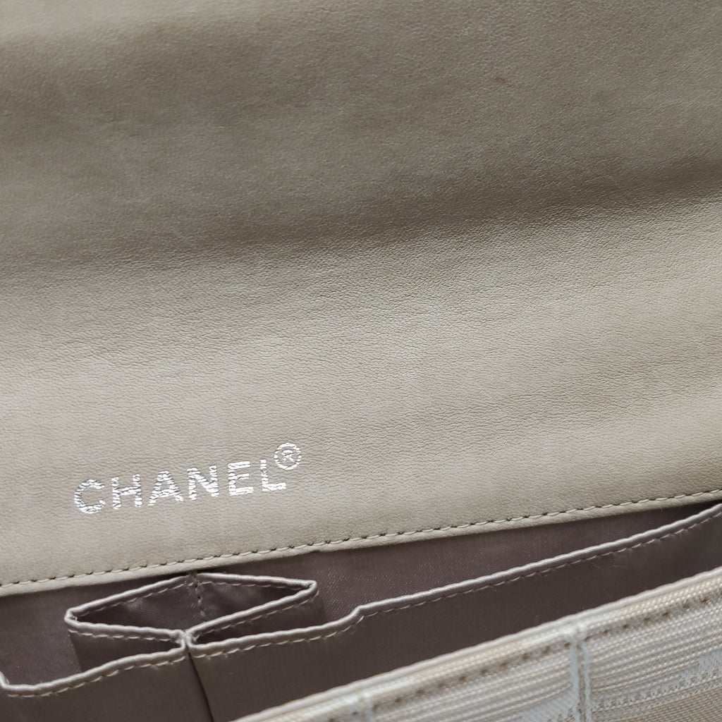 Chanel Travel Line East West Flap Beige