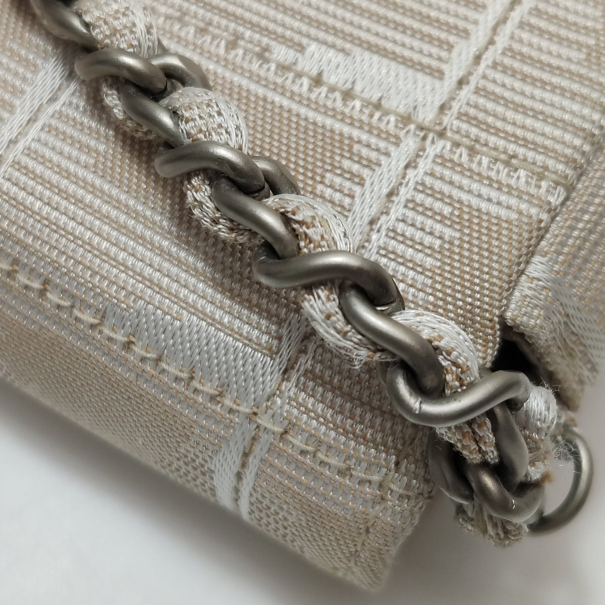 Chanel Travel Line East West Flap Beige