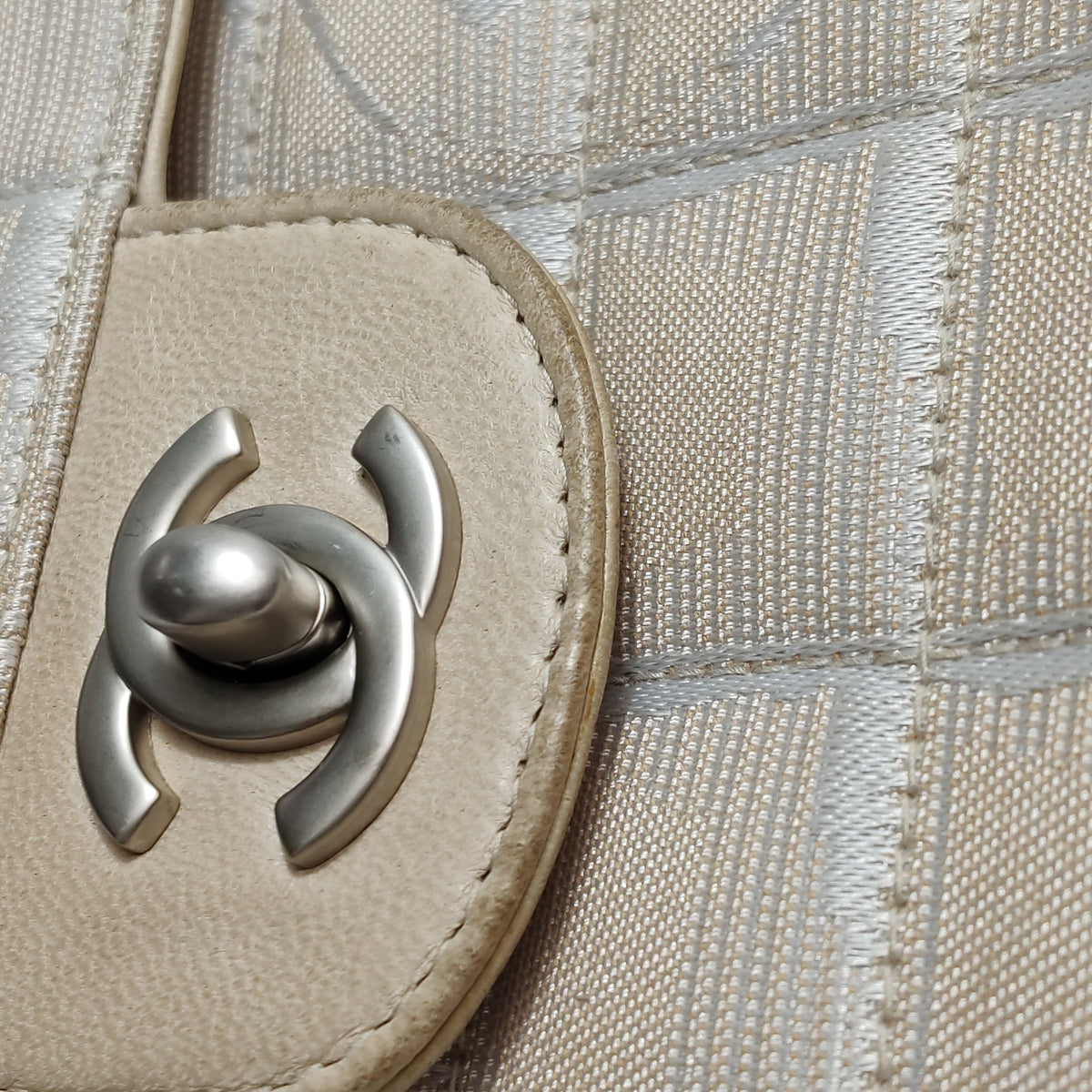 Chanel Travel Line East West Flap Beige