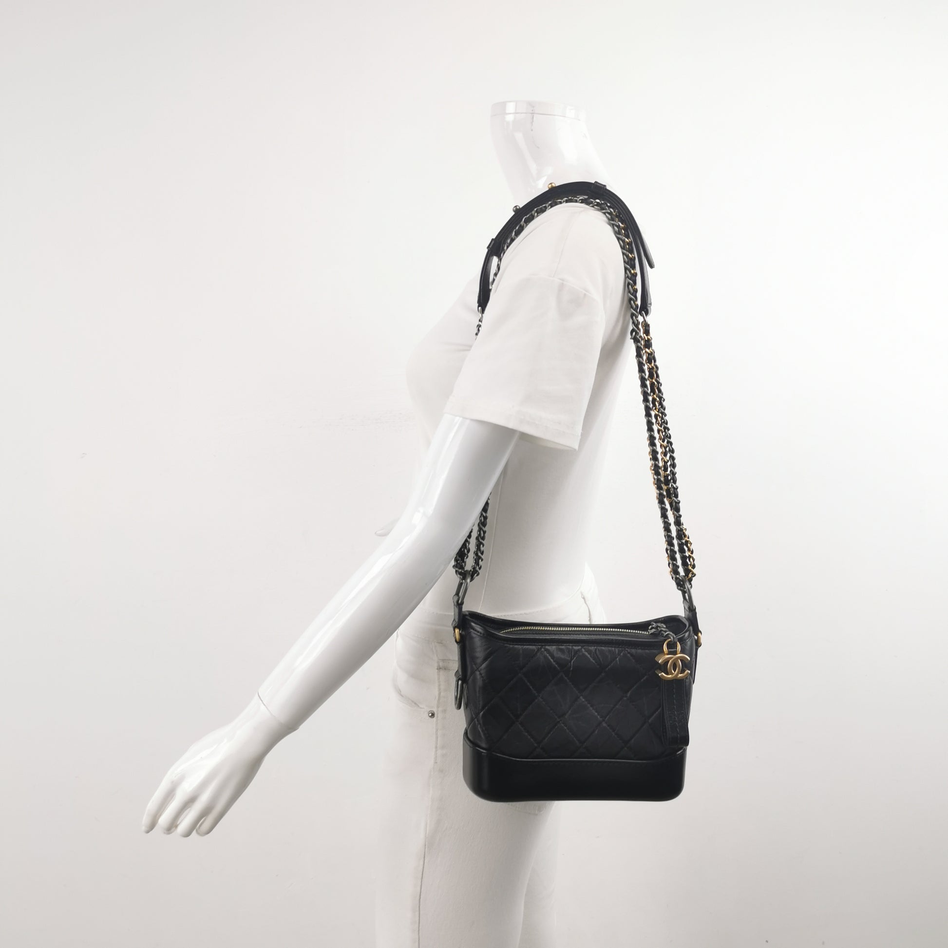Chanel Gabrielle Small Aged Calfskin