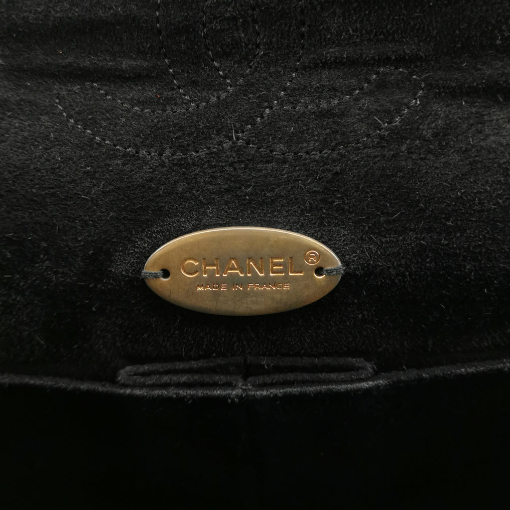 Chanel Pure Classic Double Flap Caviar Black GHW