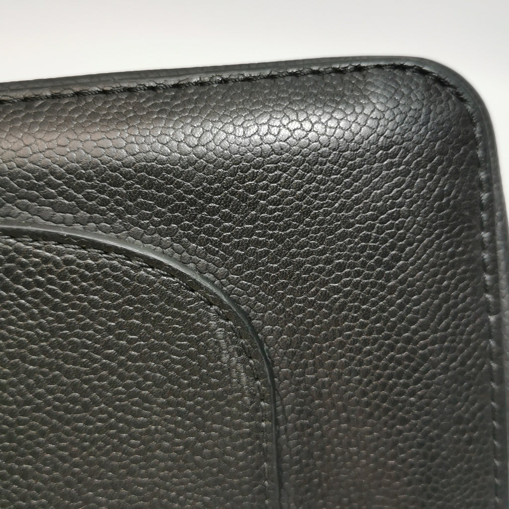 Chanel Pure Classic Double Flap Caviar Black GHW