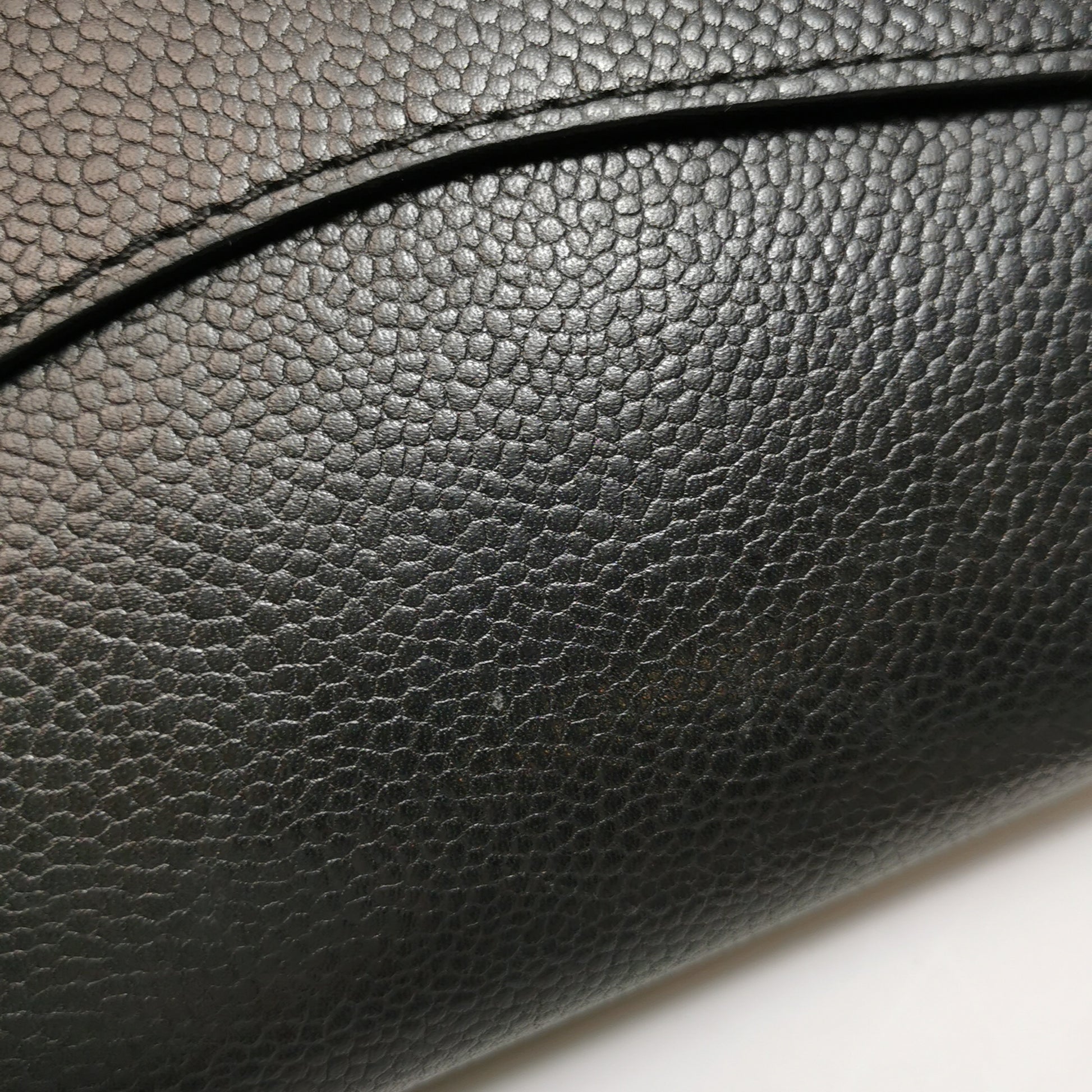 Chanel Pure Classic Double Flap Caviar Black GHW