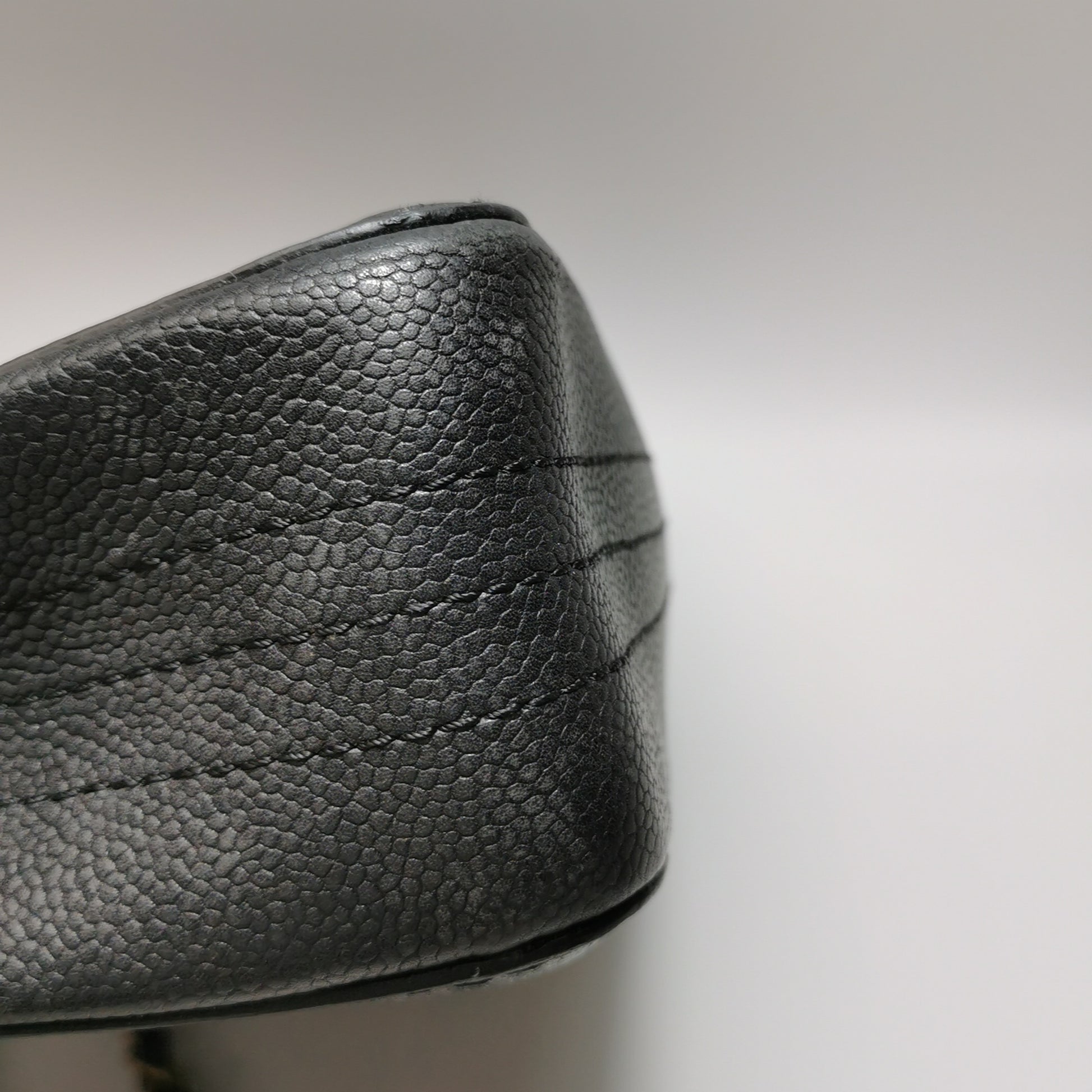 Chanel Pure Classic Double Flap Caviar Black GHW