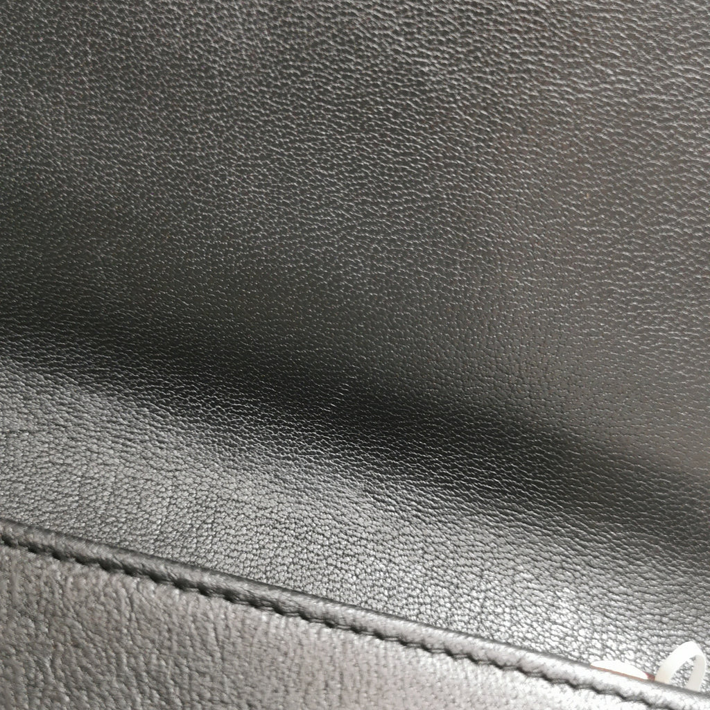 Chanel Quilted Mademoiselle Long Wallet Black