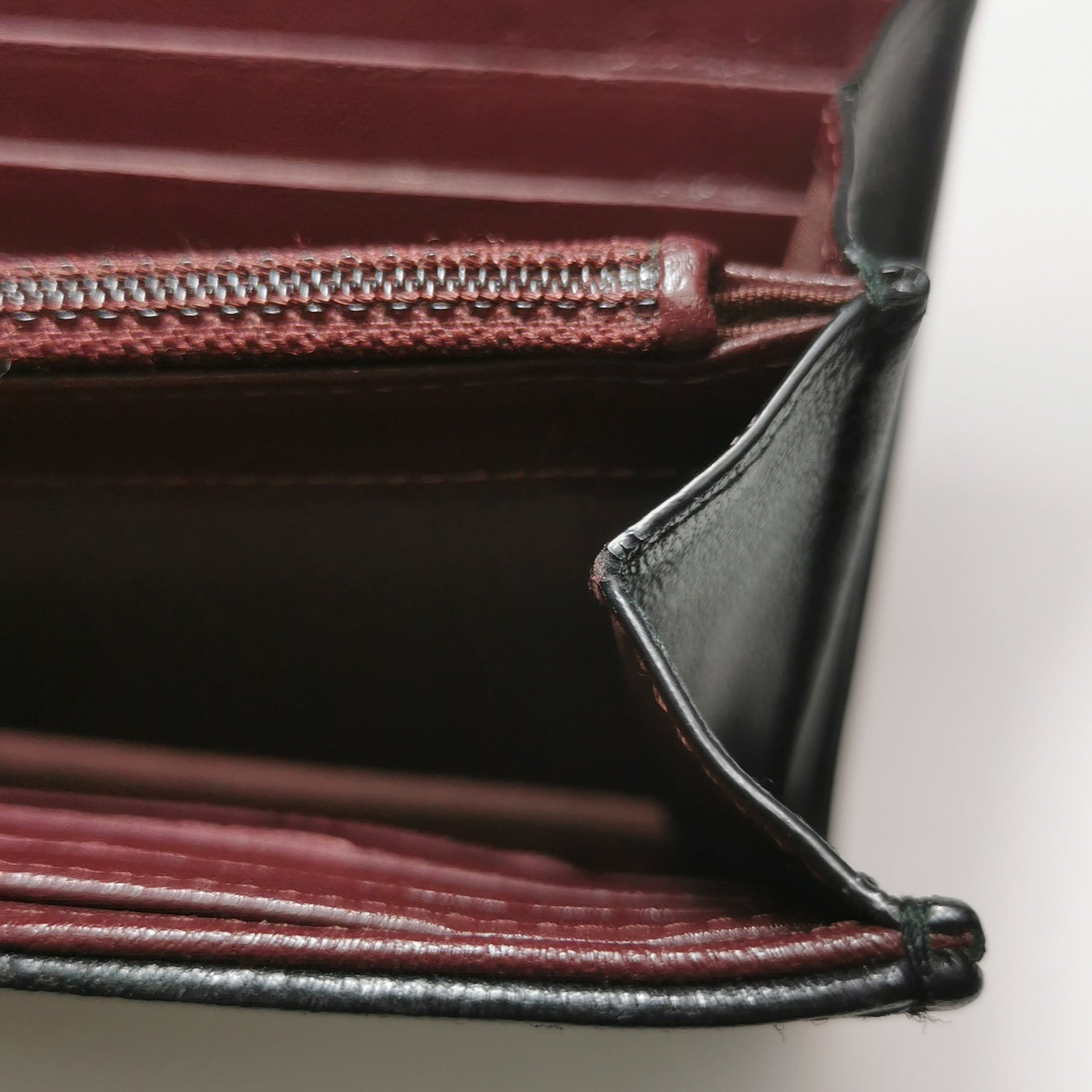 Chanel Quilted Mademoiselle Long Wallet Black