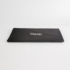Chanel Ultra Stitch Flap East West Snakeskin Beige