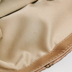 Chanel Ultra Stitch Flap East West Snakeskin Beige