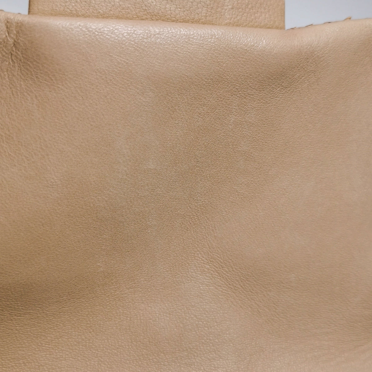 Chanel Ultra Stitch Flap East West Snakeskin Beige