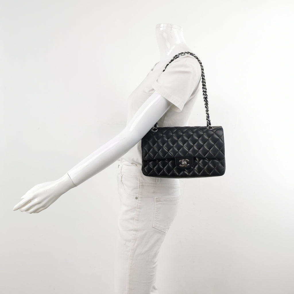 Chanel Classic Flap Medium Lambskin SHW