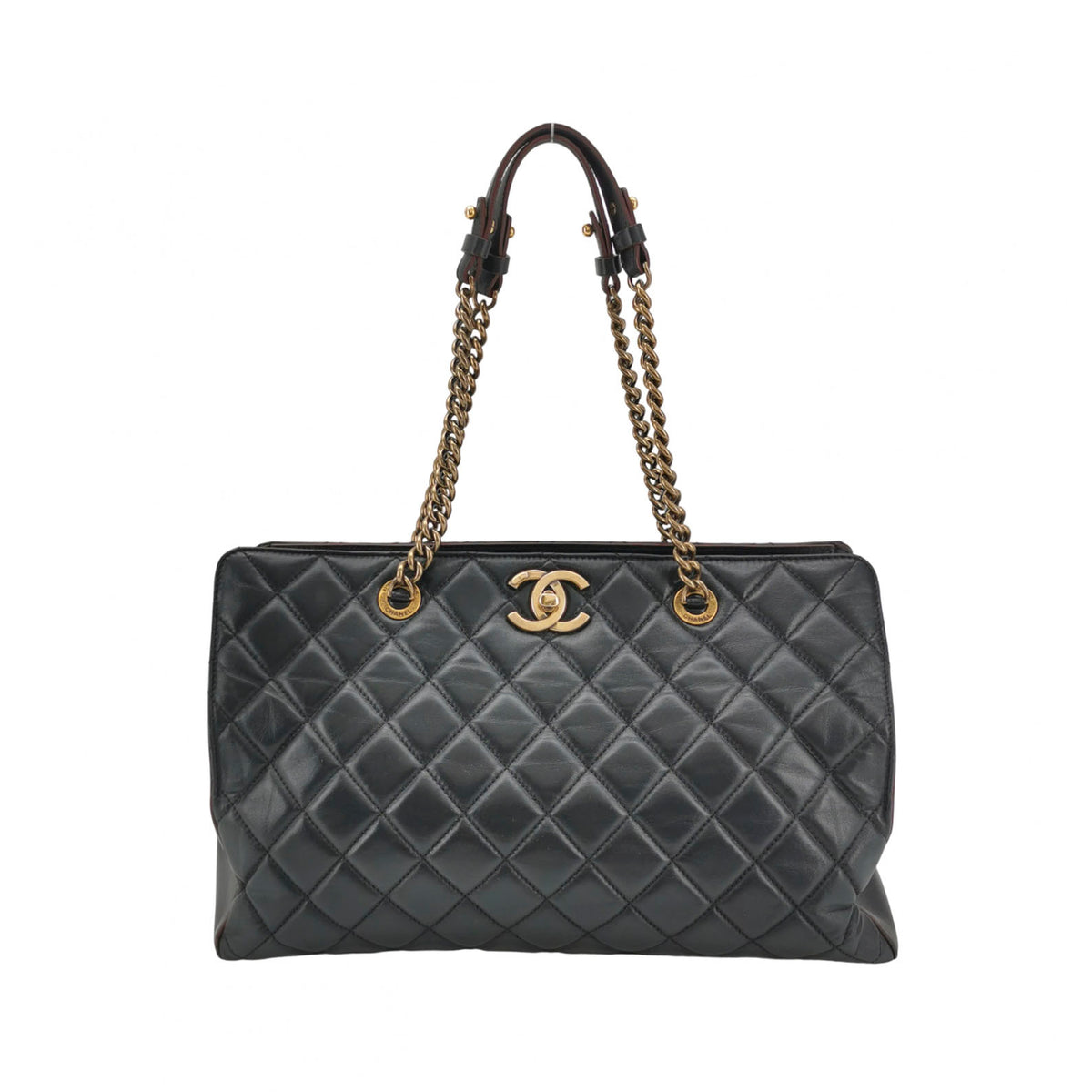 Chanel Perfect Edge Tote Lambskin Black