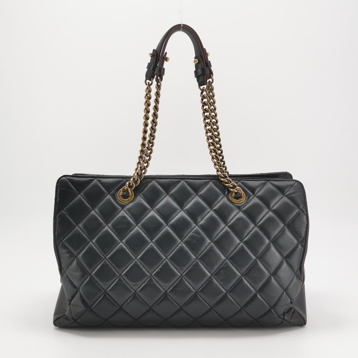 Chanel Perfect Edge Tote Lambskin Black