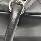 Chanel Cambon Multi Pocket Reporter Bag Black