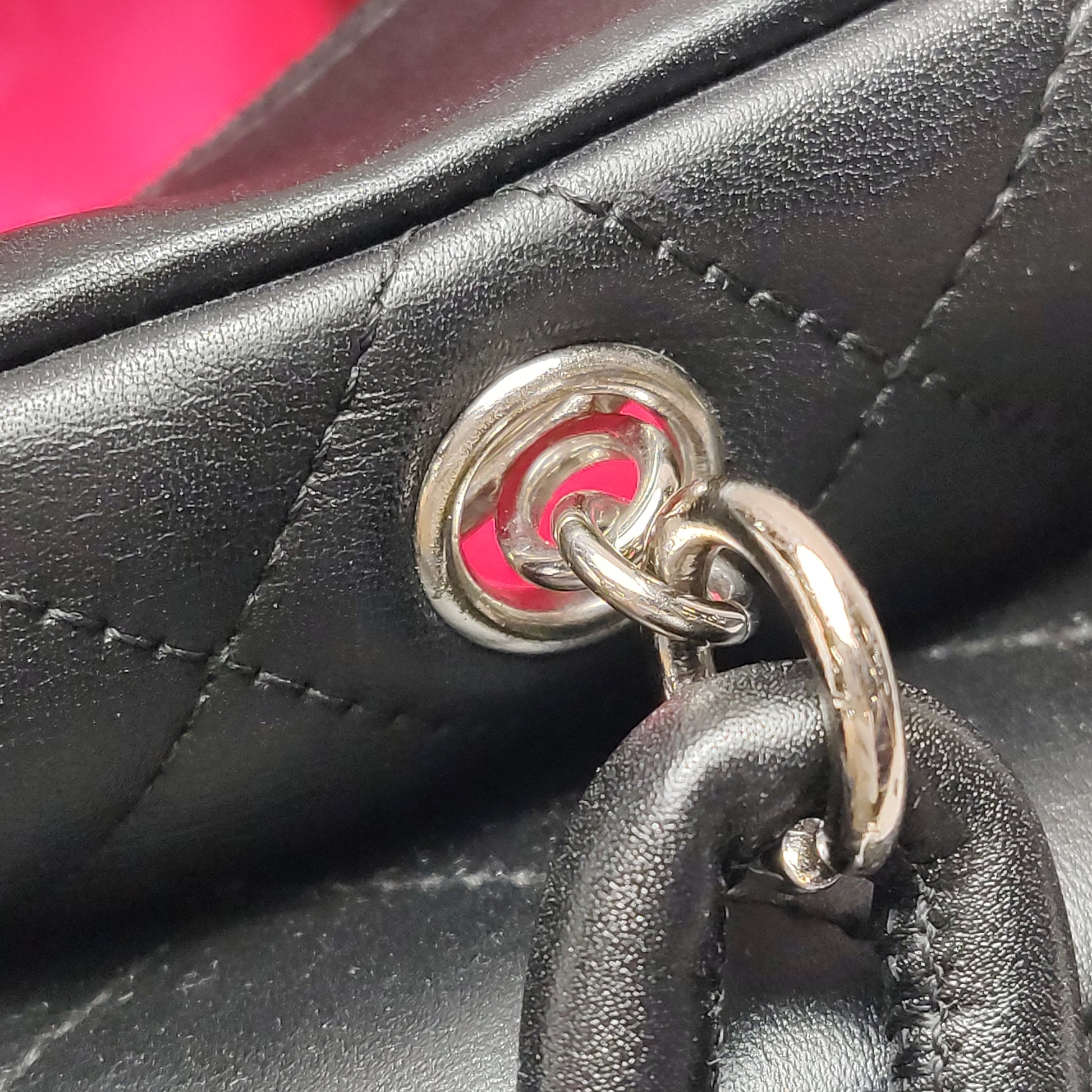 Chanel Cambon Multi Pocket Reporter Bag Black