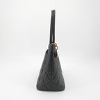 Chanel Medallion Caviar Shoulder Bag Black