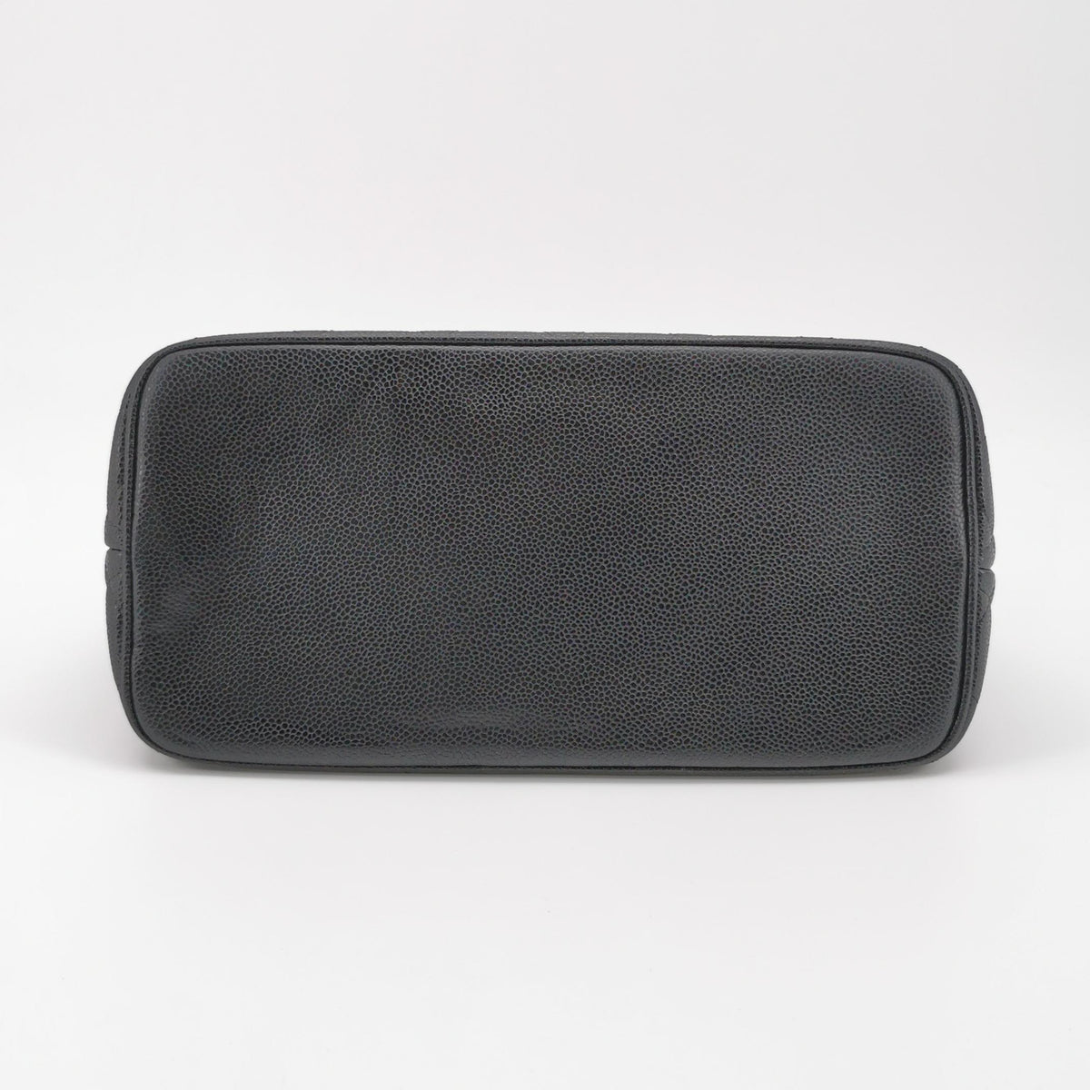 Chanel Medallion Caviar Shoulder Bag Black