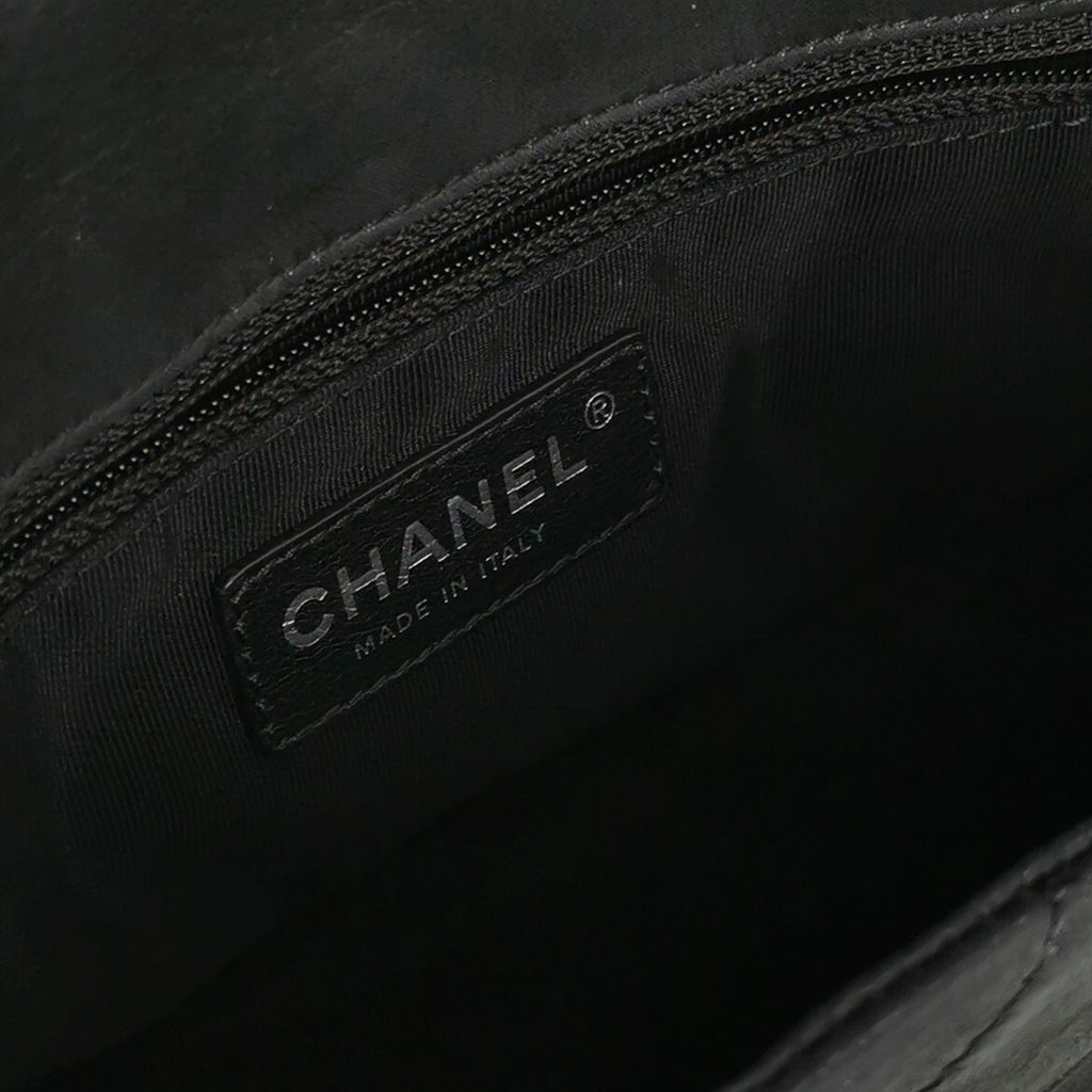 Chanel Chic Quilt Flap Dark Gray