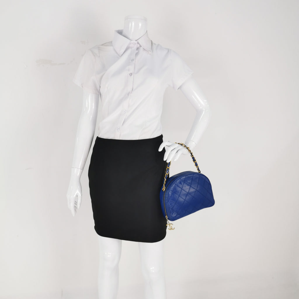 Chanel Wild Stitch Quilted Shoulder Bag