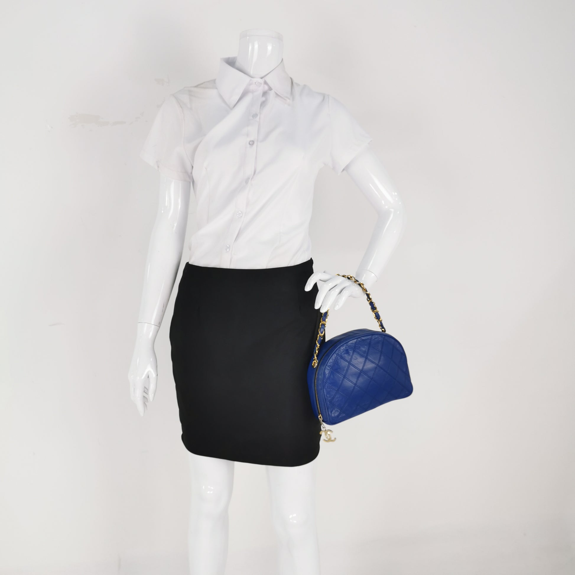 Chanel Wild Stitch Quilted Shoulder Bag