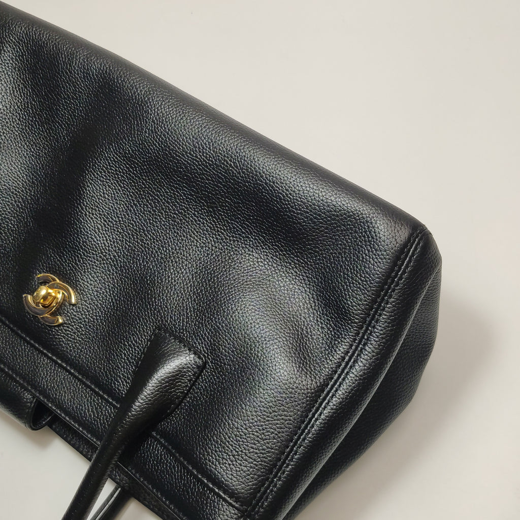 Chanel Cerf Executive Shopper Tote East West