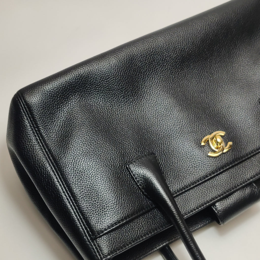 Chanel Cerf Executive Shopper Tote East West
