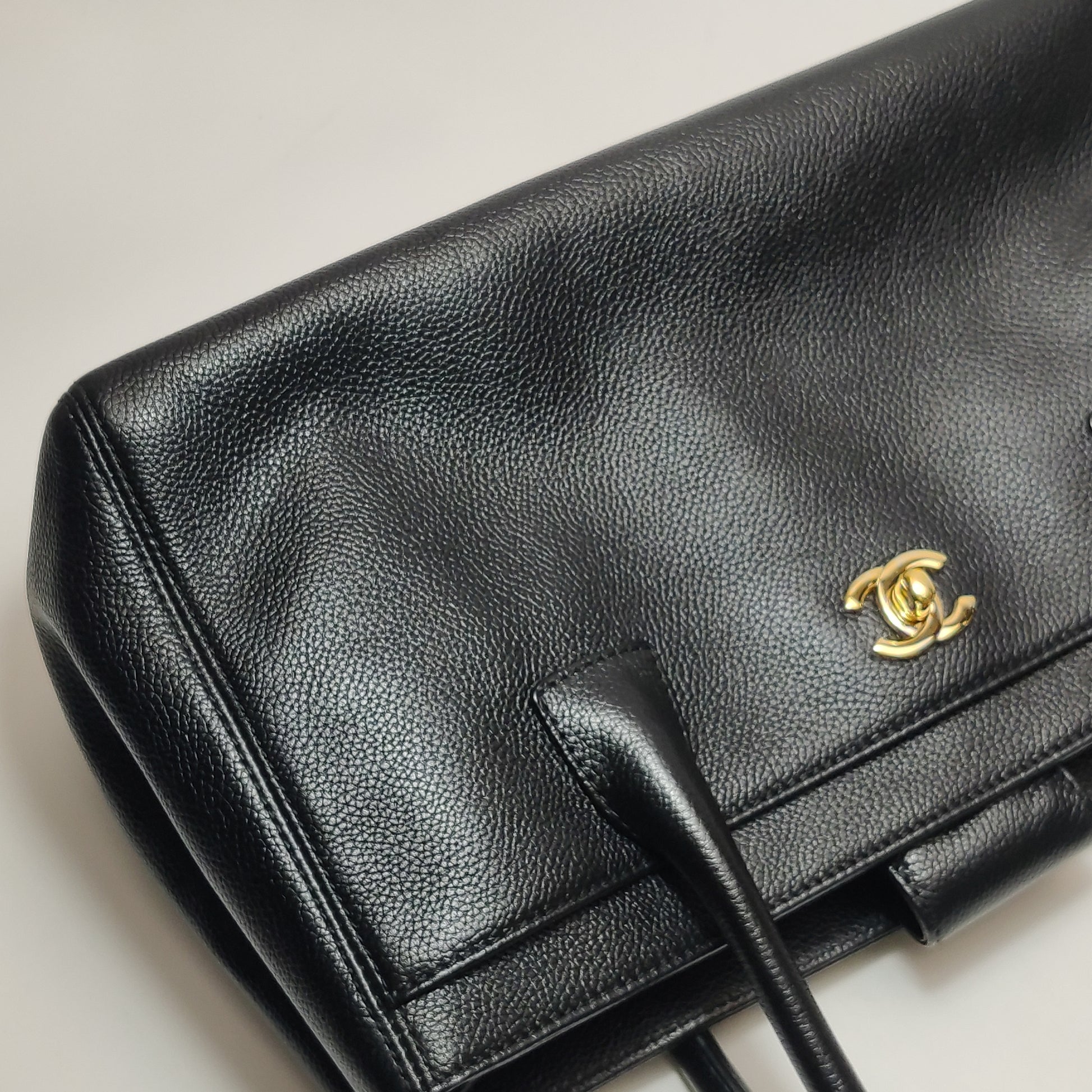 Chanel Cerf Executive Shopper Tote East West