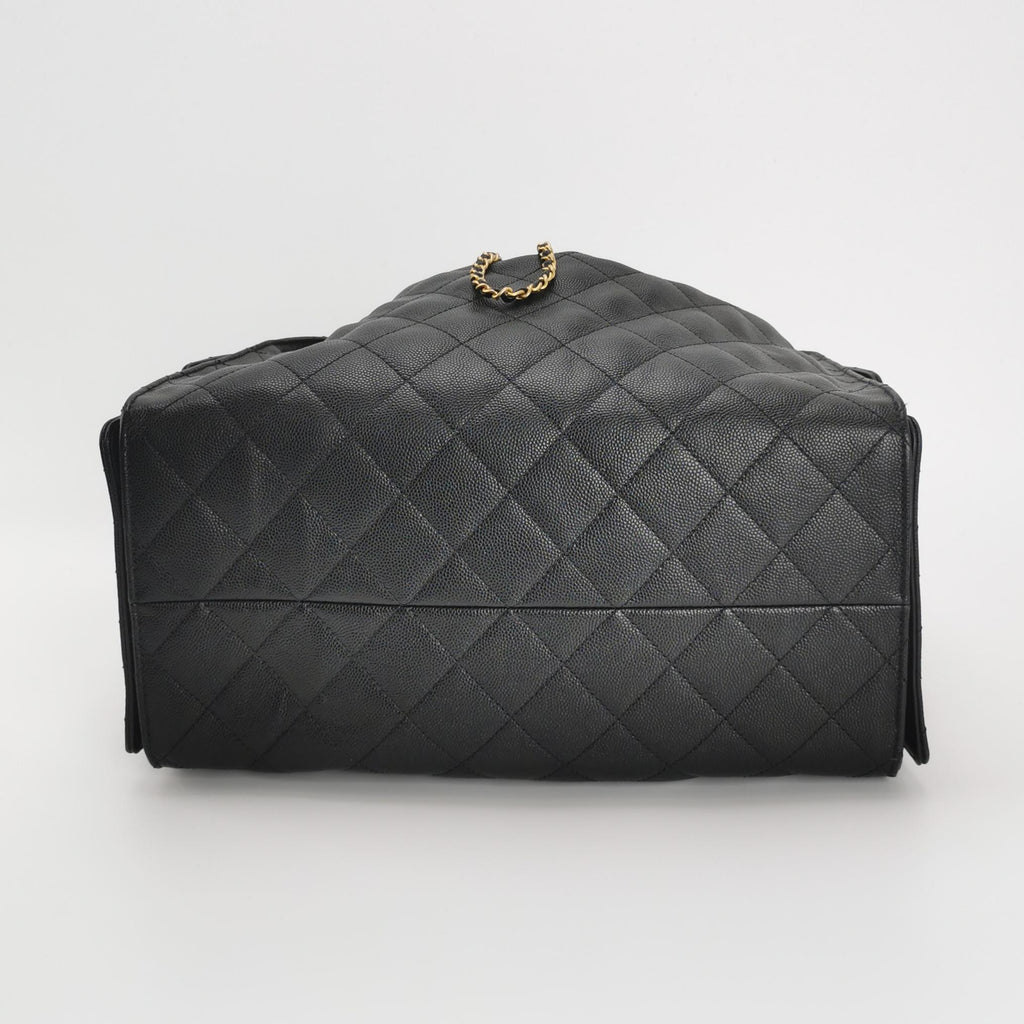 Chanel 25 Bag Medium Quilted Caviar