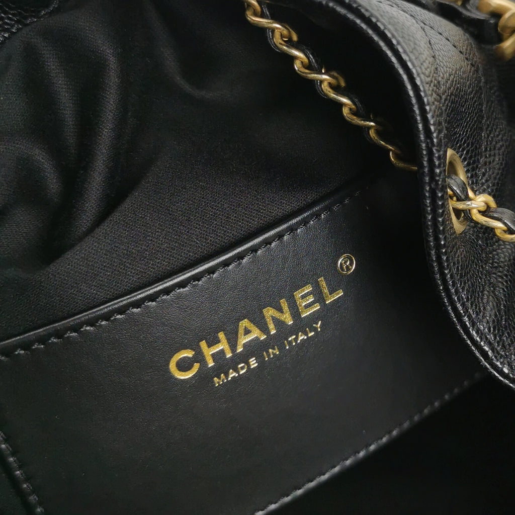 Chanel 25 Bag Medium Quilted Caviar