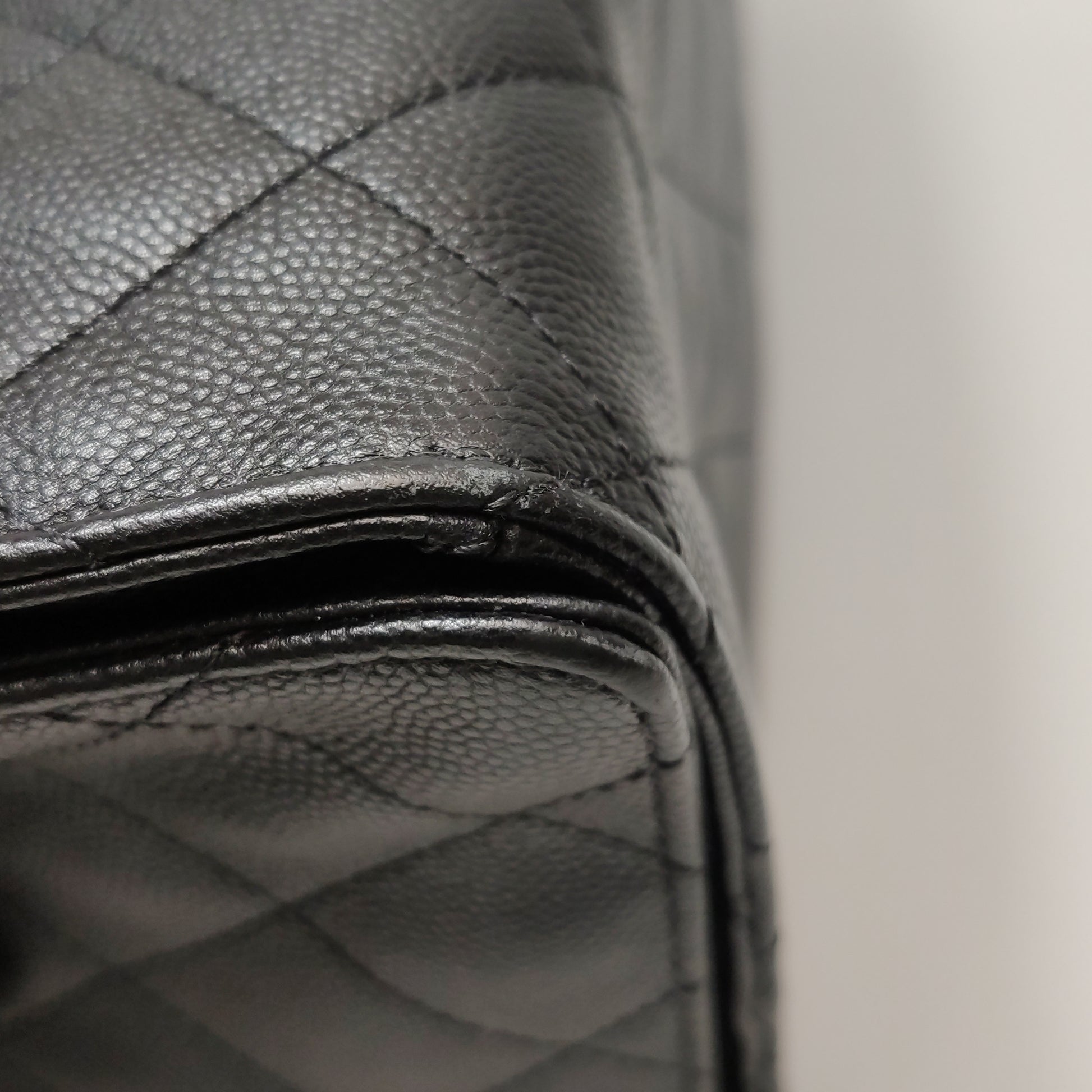 Chanel 25 Bag Medium Quilted Caviar