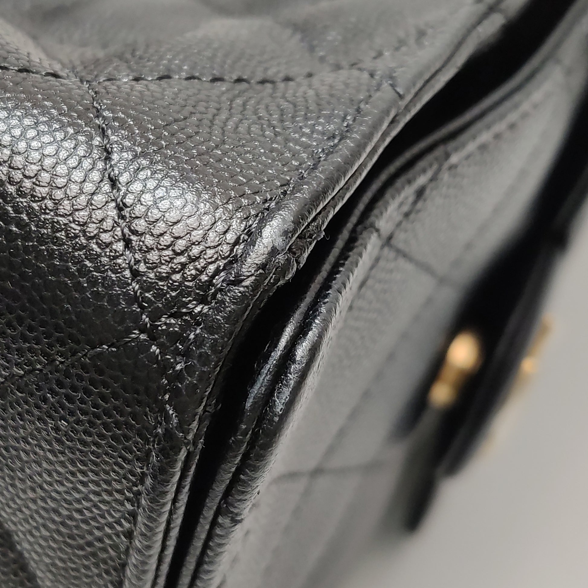 Chanel 25 Bag Medium Quilted Caviar