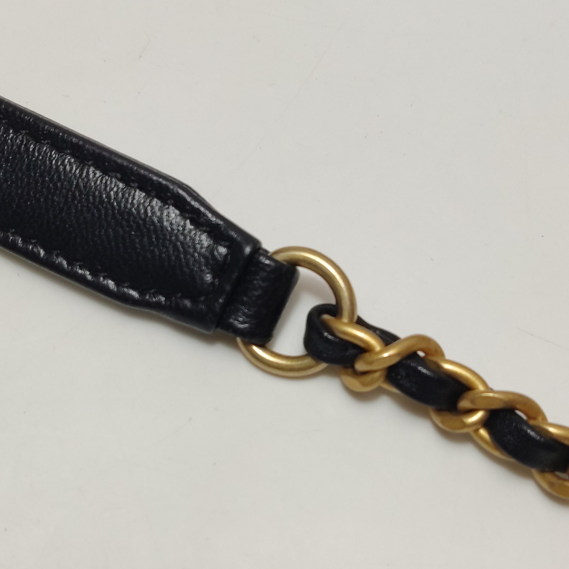 Chanel Lambskin Quilted Giant CC Shoulder Bag Black