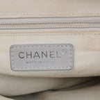 Chanel Quilted Small Chain Detail Flap Metallic Calfskin Silver